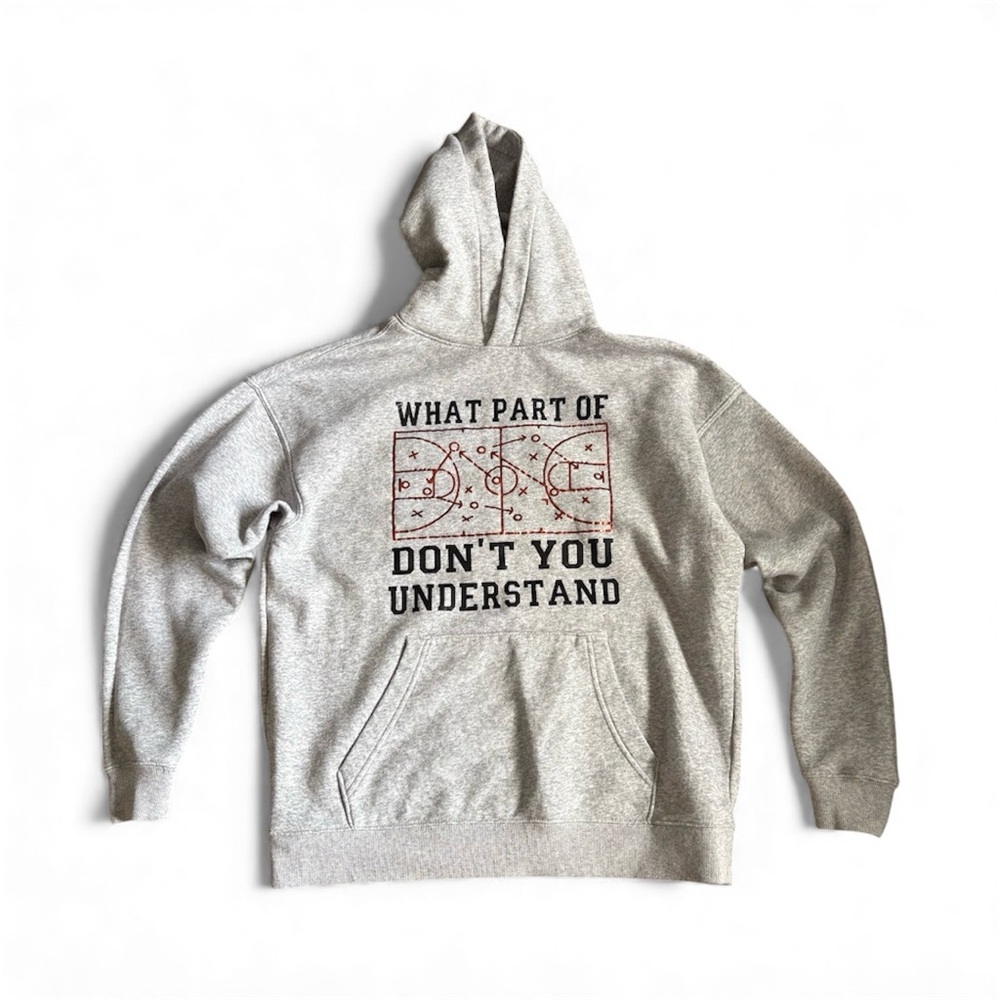 Basketball Hoodie, What Part Of Basketball Don't You Understand Funny Hoodie